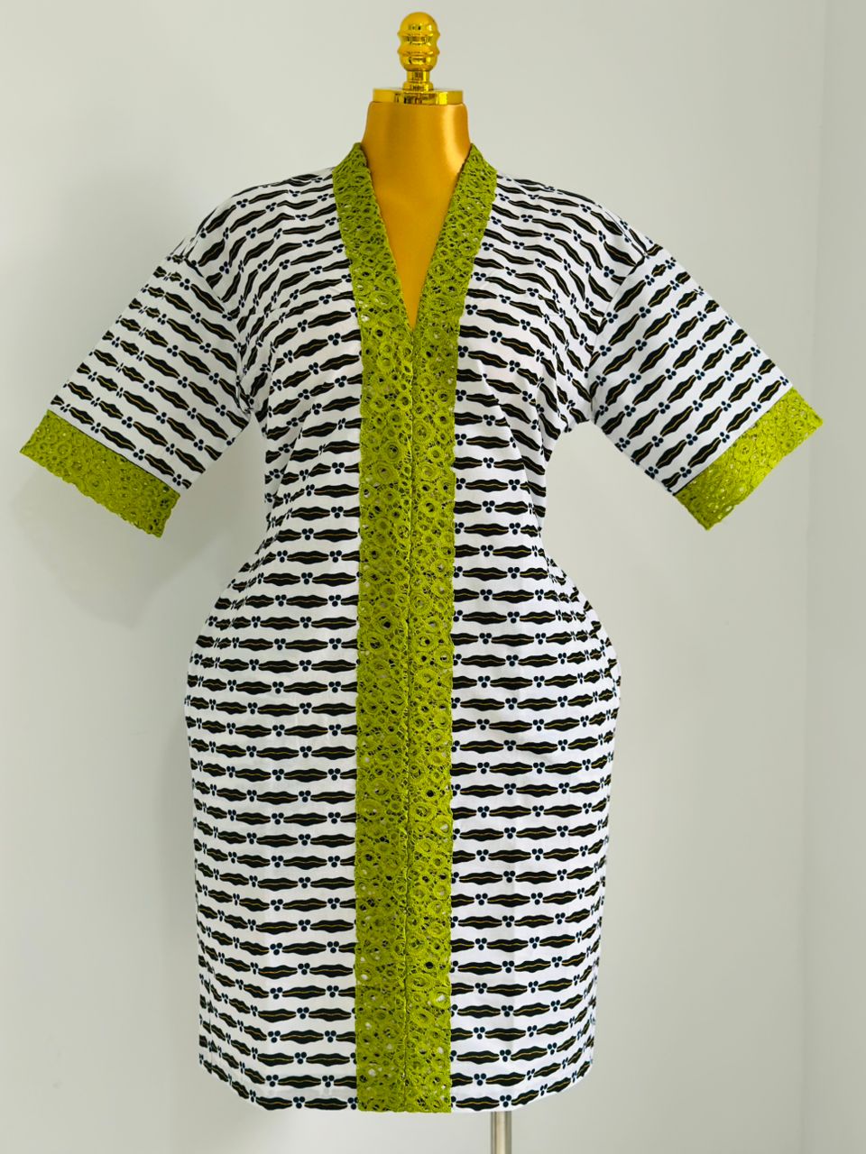 kimono dress en pagne